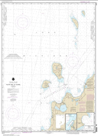 Buy map Platte Bay to Leland; Leland; South Manitou Harbor (14912-17) by NOAA