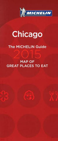 Buy map Chicago, Illinois, Great Places to Eat by Michelin Maps and Guides