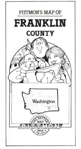 Buy map Franklin County, Washington by Pittmon Map Company