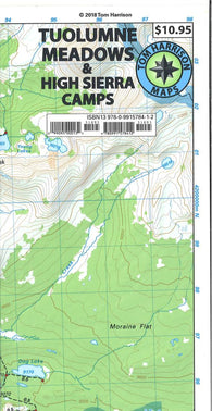 Buy map Tuolumne Meadows and High Sierra Camp Loop