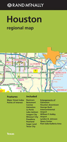 Buy map Houston, Texas Regional by Rand McNally