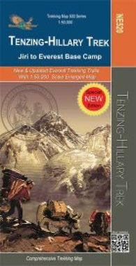 Buy map Tenzing-Hillary Pass : Jiri to Everest Base Camp