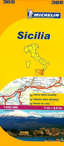 Buy map Sicily, Italy (365) by Michelin Maps and Guides