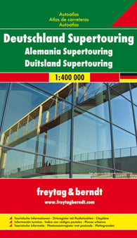Buy map Germany, Supertouring Atlas by Freytag-Berndt und Artaria