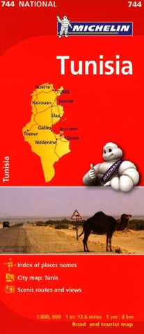Buy map Tunisia (744) by Michelin Maps and Guides