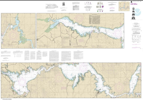 Buy map Lake Mead (18687-13) by NOAA