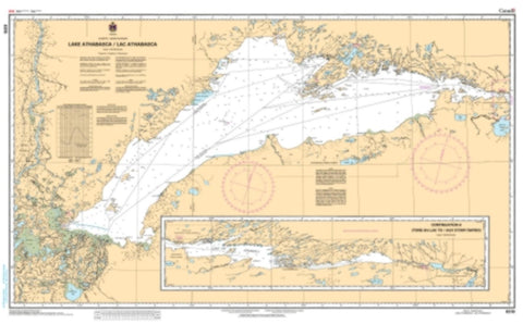 Buy map Lake Athabasca/Lac Athabasca by Canadian Hydrographic Service
