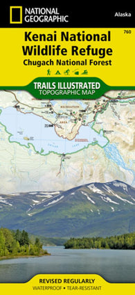Buy map Kenai National Wildlife Refuge and Chugach National Forest, Map 760