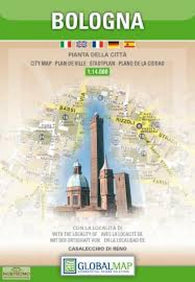 Buy map Bologna, Italy by Litografia Artistica Cartografica