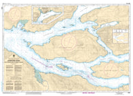 Buy map Johnstone Strait, Race Passage and/et Current Passage by Canadian Hydrographic Service