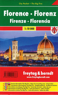 Buy map Florence, Italy by Freytag-Berndt und Artaria