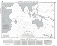 Buy map Great Circle Sailing Chart Of The Indian Ocean (NGA-74-18) by National Geospatial-Intelligence Agency