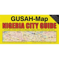 Buy map Gusah-Map Nigeria city guide : includes street maps of Abuja, Lagos, Port Harcourt & Kano