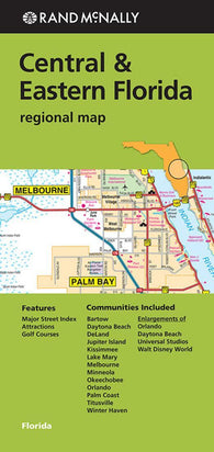 Buy map Florida, Central and Eastern Regional