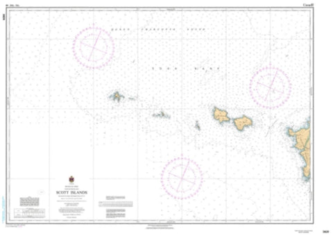 Buy map Scott Islands by Canadian Hydrographic Service