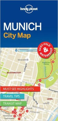 Buy map Munich, Germany City Map by Lonely Planet Publications