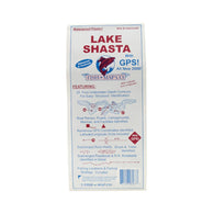 Buy map Lake Shasta Fishing Map