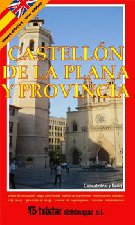Buy map Castellon de la Plana and Province, Spain by Distrimapas Telstar, S.L.