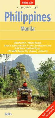 Buy map Philippines featuring Manila by Nelles Verlag GmbH