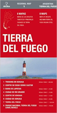Buy map Tierra Del Fuego, Chile and Argentina by deDios