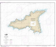 Buy map Agattu Island (16434-7) by NOAA