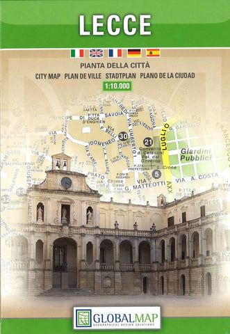 Buy map Lecce : pianta della citta