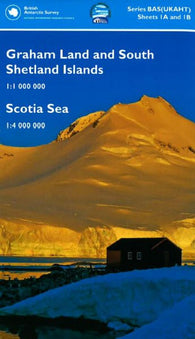Buy map Graham Land, South Shetland Islands, and Scotia Sea by British Antarctic Survey
