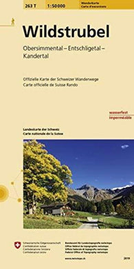 Buy map Wildstrubel : Switzerland 1:50,000 Topographic Hiking Series #263T