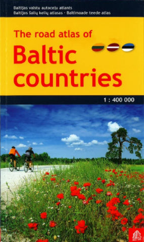 Buy map Road Atlas of Baltic Countries by Jana Seta