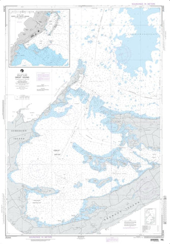 Buy map Great Sound (NGA-26344-10) by National Geospatial-Intelligence Agency