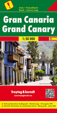 Buy map Grand Canary Road Map 1:50,000 by Freytag-Berndt und Artaria