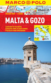Buy map Malta and Gozo by Marco Polo Travel Publishing Ltd