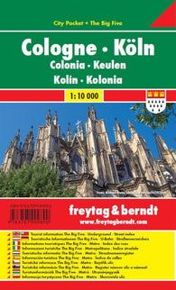 Buy map Cologne City Pocket Map by Freytag-Berndt und Artaria