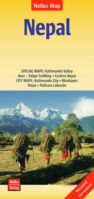 Buy map Nepal by Nelles Verlag GmbH