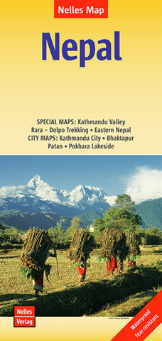 Buy map Nepal by Nelles Verlag GmbH