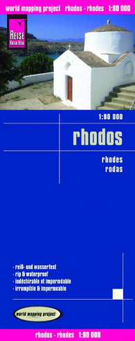 Buy map Rhodes, Greece by Reise Know-How Verlag