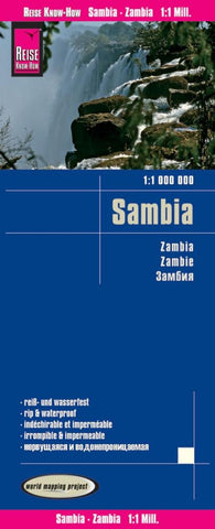 Buy map Zambia by Reise Know-How Verlag