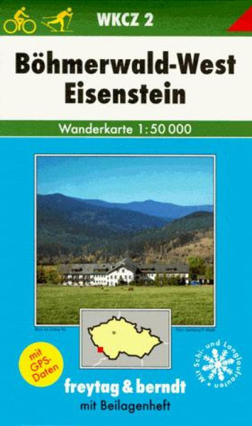 Buy map Bohmerwald West and Eisenstein, WKCZ 2 by Freytag-Berndt und Artaria