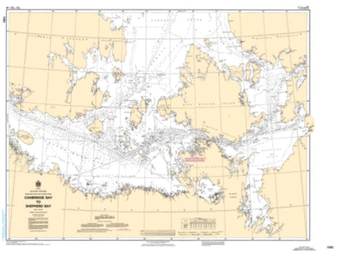 Buy map Cambridge Bay to Shepherd Bay by Canadian Hydrographic Service