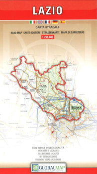 Buy map Lazio : carta stradale