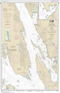 Buy map Lynn Canal-Icy Str. to Point Sherman; Funter Bay; Chatham Strait (17316-21) by NOAA