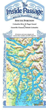 Buy map Inside Passage, Alaska and Canada, South Portion by Fine Edge