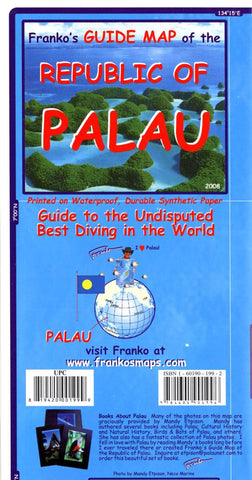 Buy map Palau Guide Map by Frankos Maps Ltd.