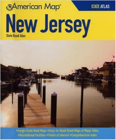 Buy map New Jersey, Atlas by Kappa Map Group