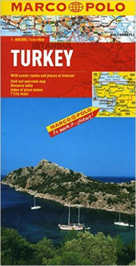 Buy map Turkey by Marco Polo Travel Publishing Ltd