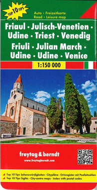Buy map Friuli, Italy by Freytag-Berndt und Artaria
