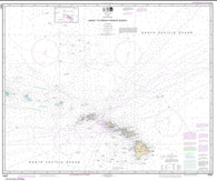 Buy map Hawai‘i to French Frigate Shoals (19007-18) by NOAA