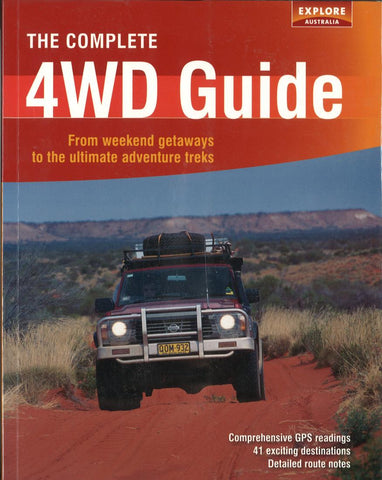 Buy map Australia: The Complete 4WD Guide by Universal Publishers Pty Ltd