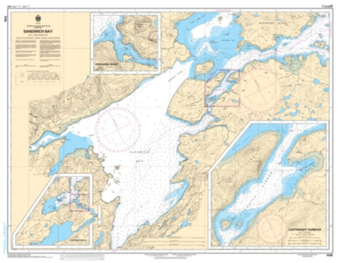 Buy map Sandwich Bay by Canadian Hydrographic Service