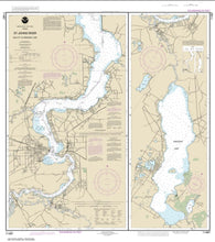 Buy map St. Johns River Racy Point to Crescent Lake (11487-20) by NOAA